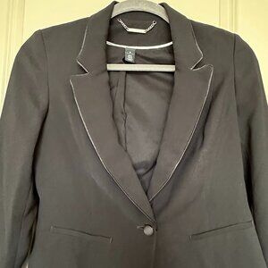 White House Black Market Blazer, 10, Female, Black